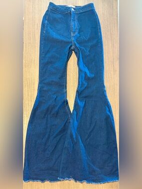 We The Free by Free People High Rise Bell Bottom Jeans Size 26